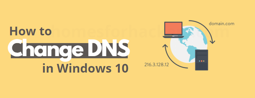 how to change DNS Windows 10 - DNS Port